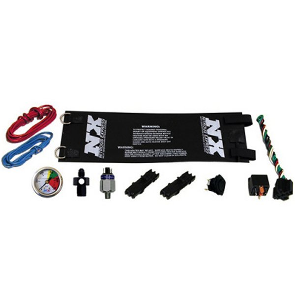 【USA在庫あり】 Nitrous Express Heavy Duty Fully Automatic ボトル Heater (4AN) w/ゲージ 14Amps nex15939 JP店