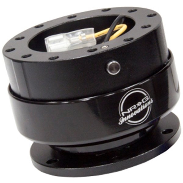 【USA在庫あり】 NRG Quick Release Gen 2.0 ブラック Body / ブラック Ring nrgSRK-200BK JP店 20,310円