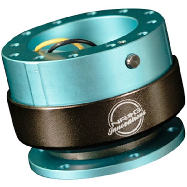 【USA在庫あり】 NRG Quick Release Gen 2.0 - Minty Fresh Body / Titanium クローム Ring nrgSRK-200MF JP店