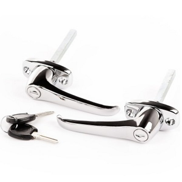 【USA在庫あり】 Omix Exterior Door Handle キット- 76年-80年 ジープ CJ7 omi11812.02 JP店