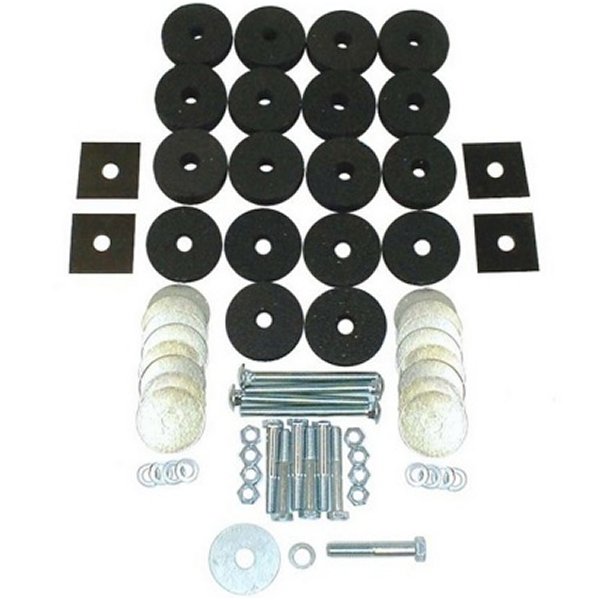 【USA在庫あり】 Omix Body Tub Mounting キット 41年-75年 Willys & ジープ Models omi12201.01 JP店 33,803円