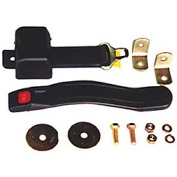 【USA在庫あり】 Omix Lap Seat Belt ブラック 76年-95年 ジープ CJ/ラングラー YJ omi13202.02 JP店