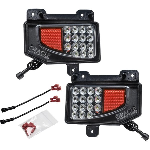 【USA在庫あり】 Oracle リヤ バンパー LED Reverse ライト for ジープ Gladiator JT - 6000K SEE WARRANTY orl5878-504 JP店