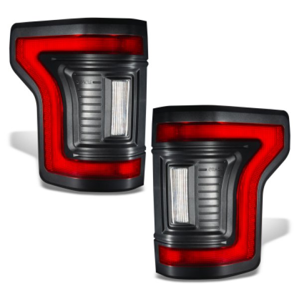 【USA在庫あり】 Oracle ライティング 15年-20年 フォード F-150 Reverse LED Modules Flush Tail ライト - Standard レッド SEE WARRANTY orl5913-504 JP店