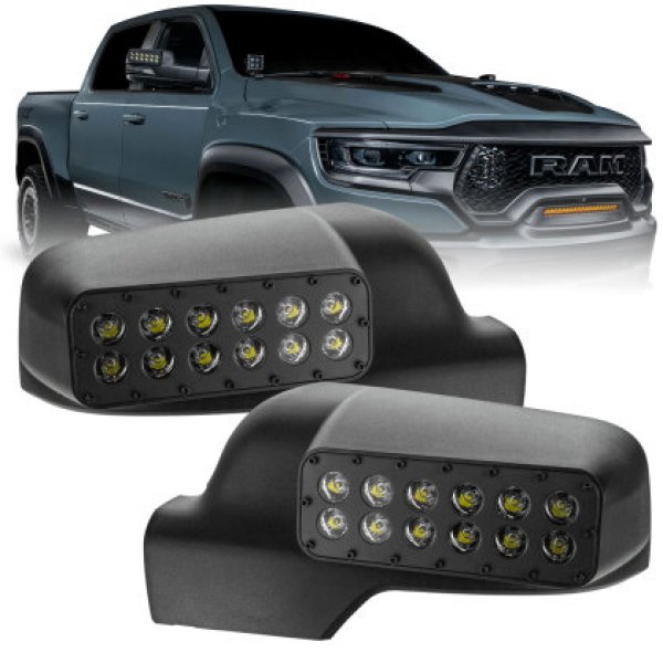 【USA在庫あり】 Oracle 19年-23年 Ram 1500 DT LED Off-Road Side ミラー Ditch ライト SEE WARRANTY orl5914-001 JP店