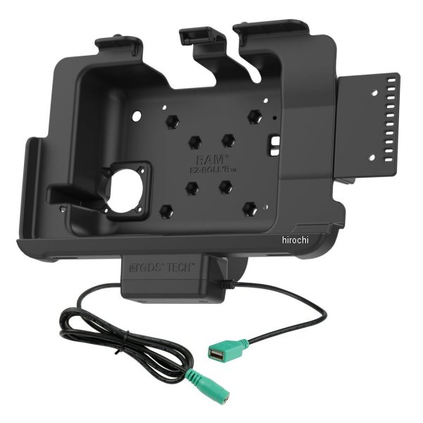 ラムマウント RAM Mounts タフドック Zebra ET4x10インチ専用 パワージャック/シングルポート付 ボール無 RAM-HOL-ZE21PDU JP店