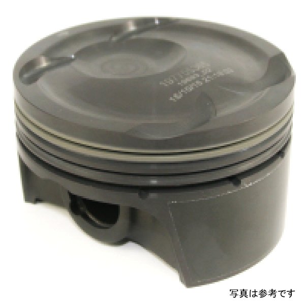 【USA在庫あり】 Mahle MS ピストン セット フォード 2.3L EcoBoost 87.5mm Bore 83mm Stroke 156mm Rod -7cc 9.3 CR セット of 4 mhl197755345 JP店