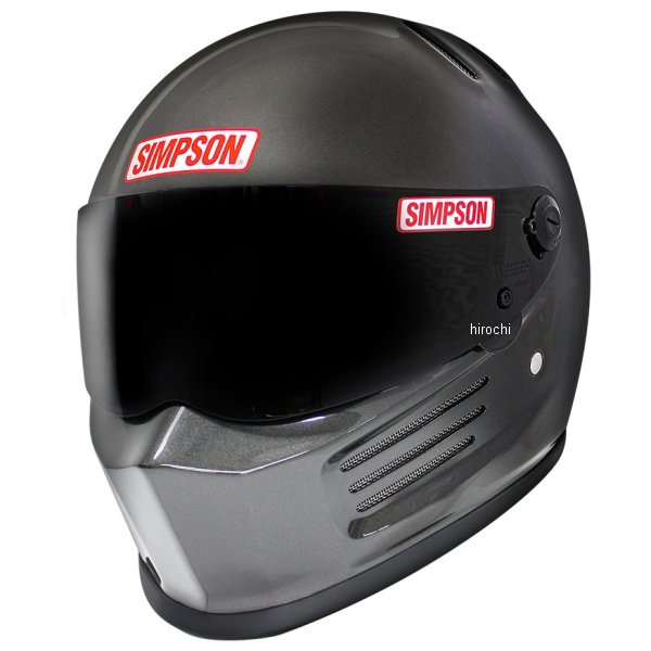 シンプソン SIMPSON フルフェイスヘルメット BANDIT Pro ガンメタ 61cm 3312166100 JP店