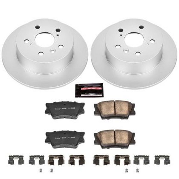 【USA在庫あり】 Power Stop 07年-12年 Lexus ES350 リヤ Z17 Evolution Geomet Coated ブレーキ キット psbCRK3068 JP店 25,879円