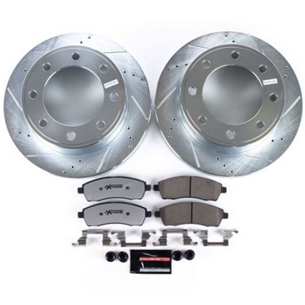 【USA在庫あり】 Power Stop 00年-05年 フォード Excursion リヤ Z36 Truck & Tow ブレーキ キット psbK1890-36 JP店