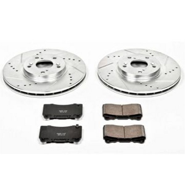 【USA在庫あり】 Power Stop 04年-08年 Acura TL フロント Z23 Evolution Sport ブレーキ キット psbK3029 JP店