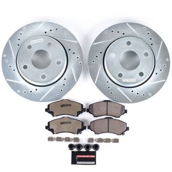【USA在庫あり】 Power Stop 07年-17年 ジープ ラングラー フロント Z36 Truck & Tow ブレーキ キット psbK3097-36 JP店