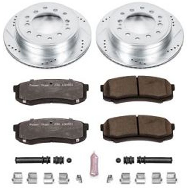 【USA在庫あり】 Power Stop 10年-19年 Lexus GX460 リヤ Z36 Truck & Tow ブレーキ キット psbK5875-36 JP店