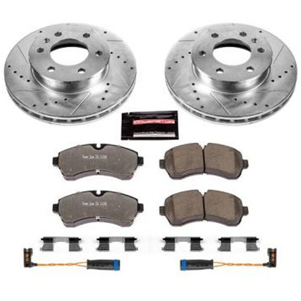 【USA在庫あり】 Power Stop 07年-09年 ダッジ Sprinter 3500 フロント Z36 Truck & Tow ブレーキ キット psbK6234-36 JP店