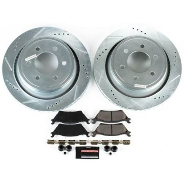 【USA在庫あり】 Power Stop 12年-18年 フォード F-150 リヤ Z23 Evolution Sport ブレーキ キット psbK6271 JP店