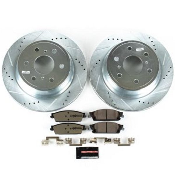【USA在庫あり】 Power Stop 15年-19年 Cadillac Escalade リヤ Z36 Truck & Tow ブレーキ キット psbK6562-36 JP店