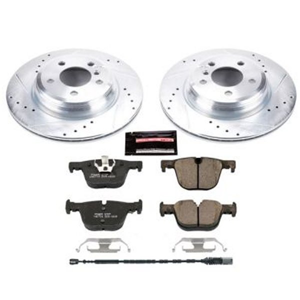 【USA在庫あり】 Power Stop 15年-16年 BMW 328i xDrive リヤ Z23 Evolution Sport ブレーキ キット psbK6667 JP店