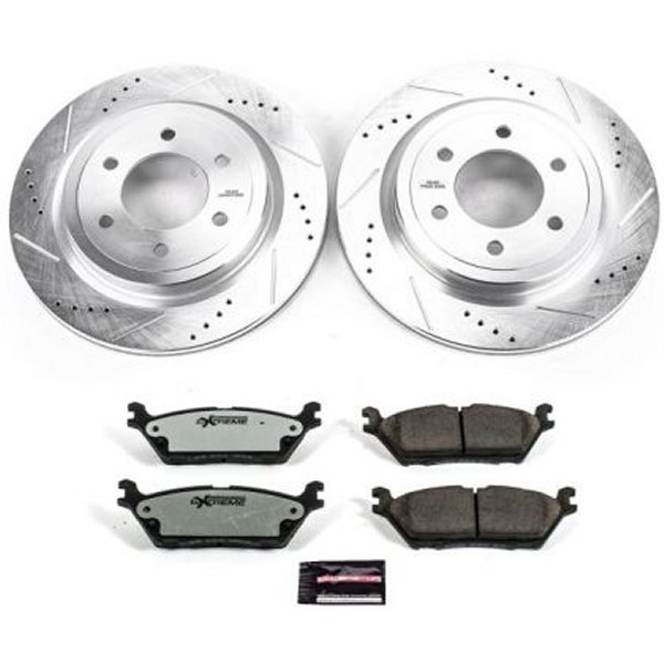 【USA在庫あり】 Power Stop 2018 フォード Expedition リヤ Z36 Truck & Tow ブレーキ キット psbK8030-36 JP店