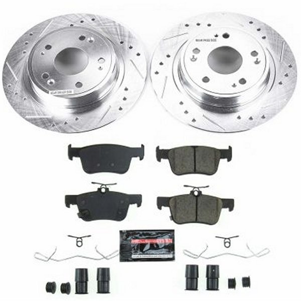 【USA在庫あり】 Power Stop 18年-19年 ホンダ Accord リヤ Z23 Evolution Sport ブレーキ キット psbK8063 JP店