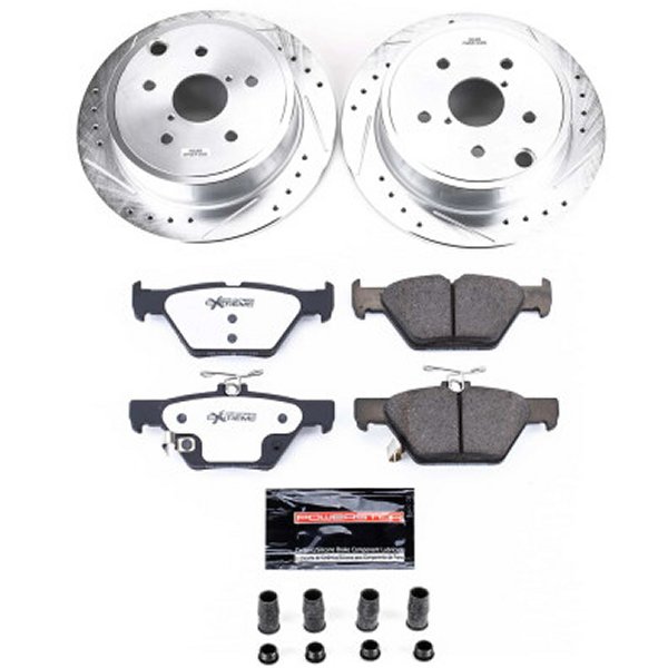 【USA在庫あり】 Power Stop 2021 スバル WRX リヤ Z26 Street ブレーキ キット psbK9014-26 JP店