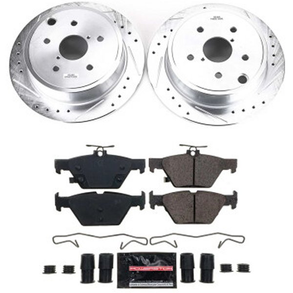 【USA在庫あり】 Power Stop 2021 スバル WRX リヤ Z23 Evolution ブレーキ キット psbK9014 JP店