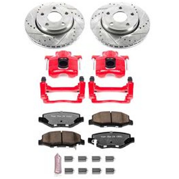 【USA在庫あり】 Power Stop 07年-17年 ジープ ラングラー フロント Z36 Truck & Tow ブレーキ キット w/Calipers psbKC3097-36 JP店