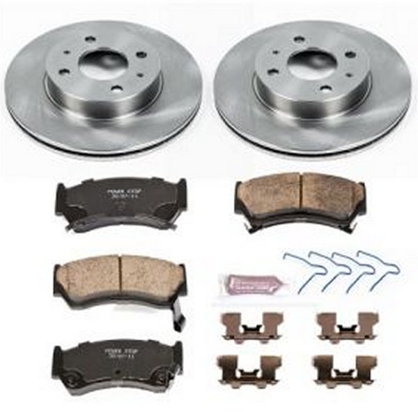 【USA在庫あり】 Power Stop 95年-98年 ニッサン 200SX フロント オートスペシャリティ ブレーキ キット psbKOE1172 JP店