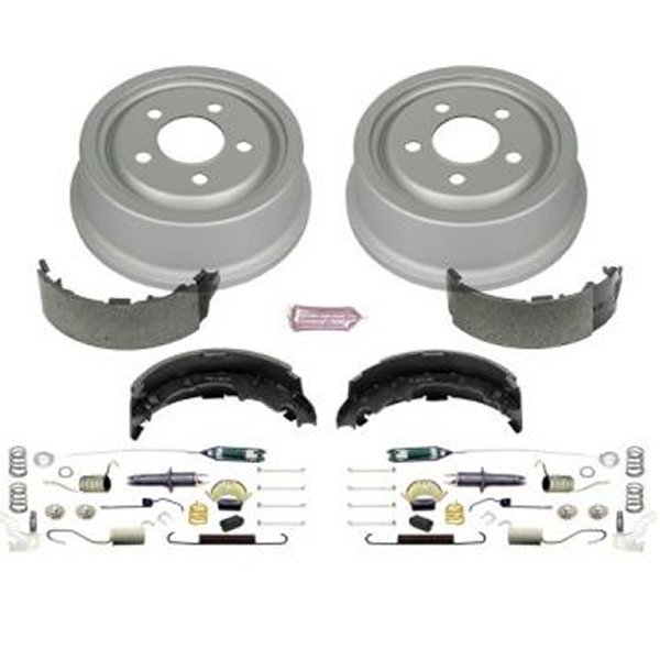 【USA在庫あり】 Power Stop 92年-01年 ジープ Cherokee リヤ オートスペシャリティ Drum キット psbKOE15300DK JP店