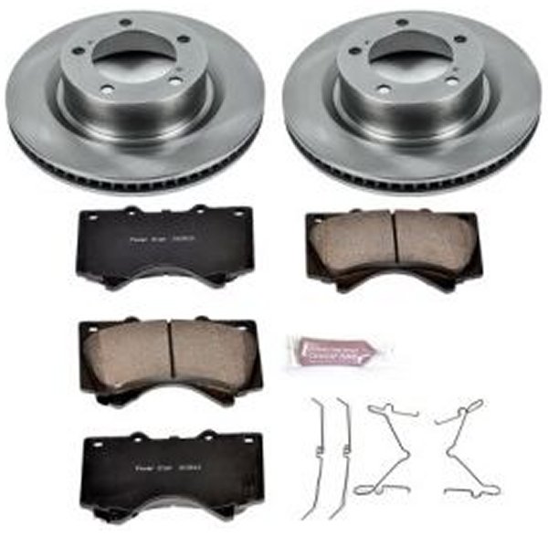 【USA在庫あり】 Power Stop 16年-18年 Lexus LX570 フロント オートスペシャリティ ブレーキ キット psbKOE2952 JP店