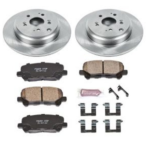【USA在庫あり】 Power Stop 07年-13年 Acura MDX リヤ オートスペシャリティ ブレーキ キット psbKOE4685 JP店