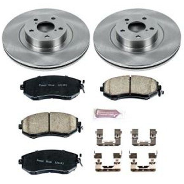 【USA在庫あり】 Power Stop 13年-16年 Scion FR-S フロント オートスペシャリティ ブレーキ キット psbKOE6082 JP店