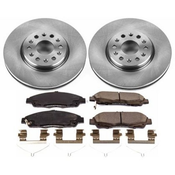 【USA在庫あり】 Power Stop 17年-18年 GMC Acadia フロント オートスペシャリティ ブレーキ キット psbKOE7409 JP店