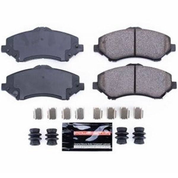 【USA在庫あり】 Power Stop 08年-16年 Chrysler Town & Country フロント Z23 Evolution Sport ブレーキパッド w/Hardware psbZ23-1273 JP店