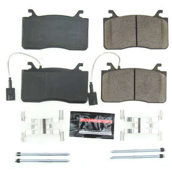 【USA在庫あり】 Power Stop 17年-18年 Alfa Romeo Giulia フロント Z23 Evolution Sport ブレーキパッド w/Hardware psbZ23-2052 JP店