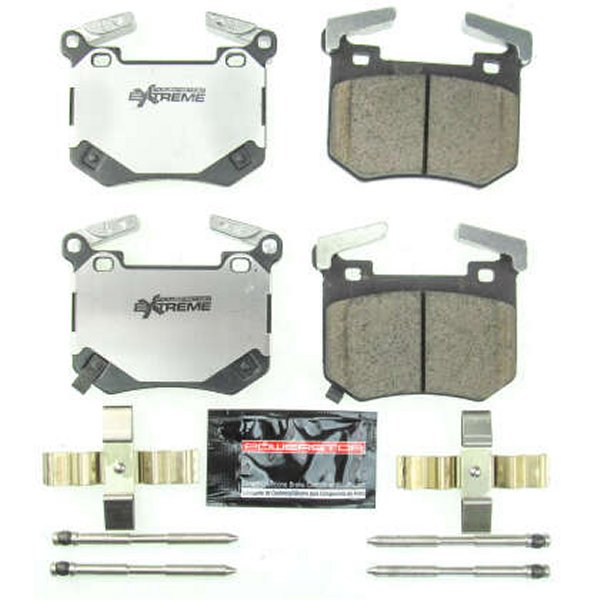【USA在庫あり】 Power Stop 18年-19年 Kia Stinger リヤ Z26 Extreme Street ブレーキパッド w/Hardware psbZ26-2144 JP店