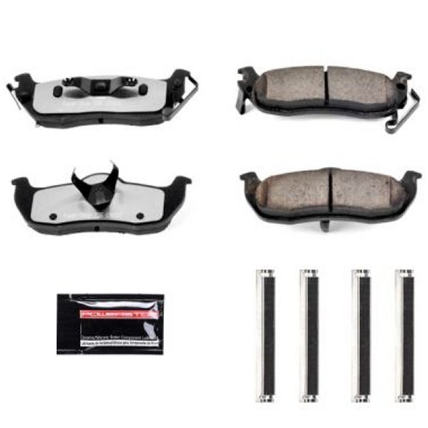 【USA在庫あり】 Power Stop 04年-10年 Infiniti QX56 リヤ Z36 Truck & Tow ブレーキパッド w/Hardware psbZ36-1041 JP店