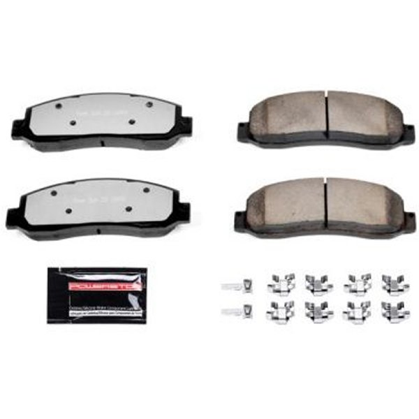 【USA在庫あり】 Power Stop 05年-08年 フォード F-250 Super Duty フロント Z36 Truck & Tow ブレーキパッド w/Hardware psbZ36-1069 JP店