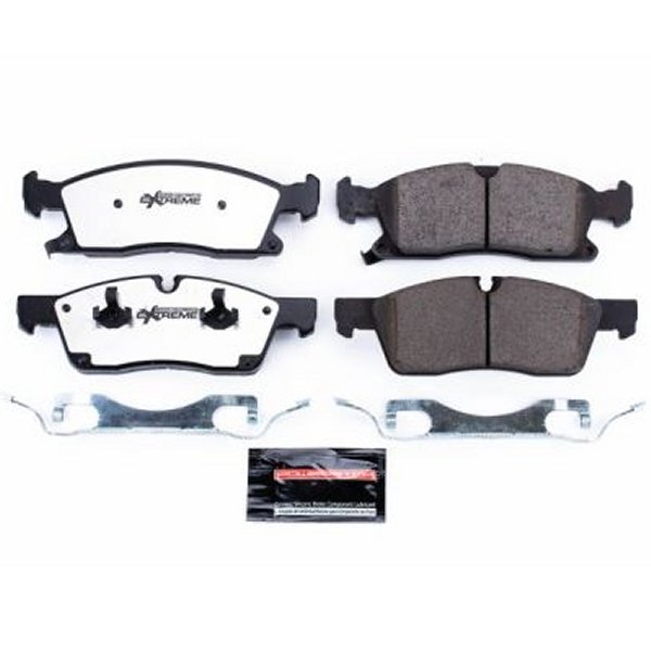 【USA在庫あり】 Power Stop 11年-16年 ダッジ Durango フロント Z36 Truck & Tow ブレーキパッド w/Hardware psbZ36-1455 JP店