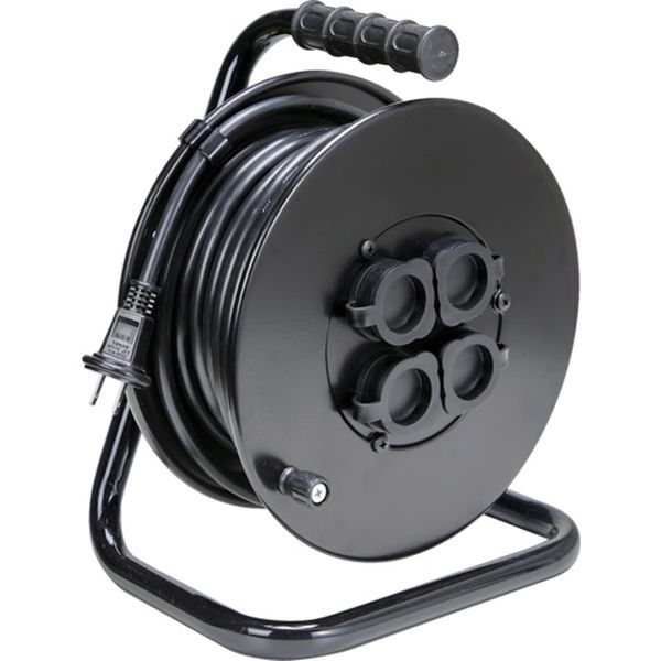 【メーカー在庫あり】 ODL15MBK トラスコ中山(株) TRUSCO 電工ドラム ジェネラルリール15m 屋外用 ODL-15MBK JP店