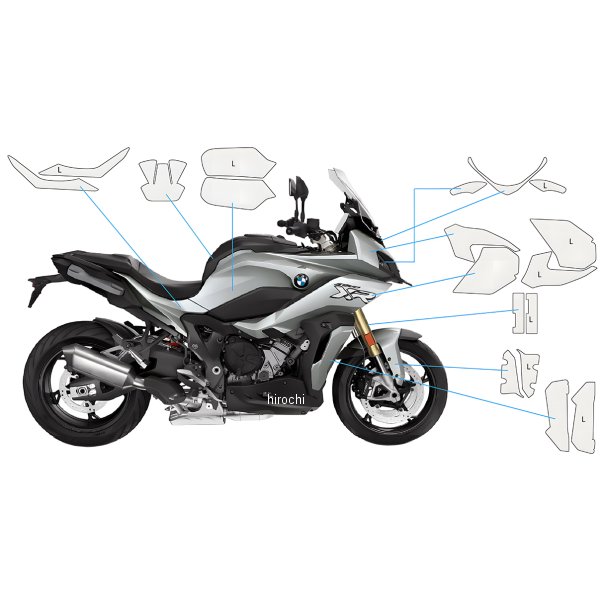 ワンダーリッヒ Wunderlich コンプリートプロテクション PremiumShield 20年-23年 S1000XR クリア W35970-400 JP店 27,225円