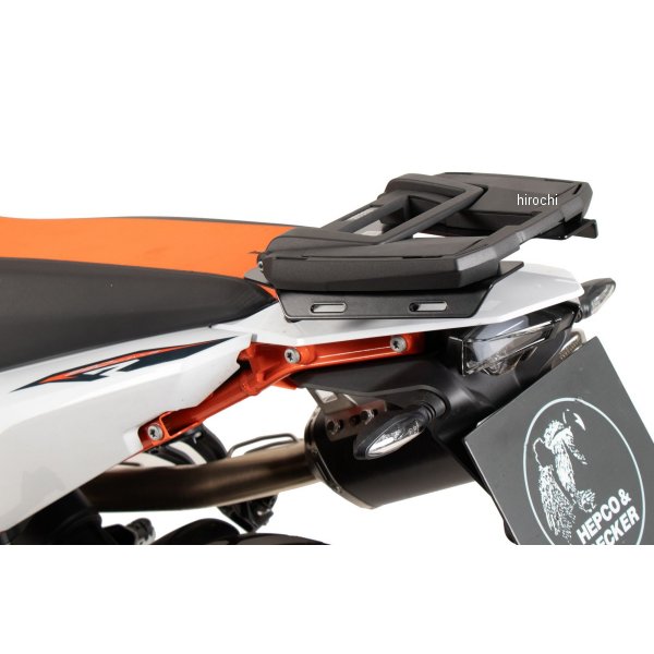 ヘプコアンドベッカー トップケースキャリア イージーラック 21年-24年 KTM 890 Adventure 黒 6617656 01 01 JP店