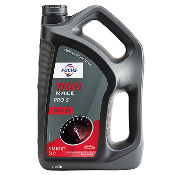 フックス FUCHS エンジンオイル TITAN RACE PRO S 10W-50 5L A602016584 JP店