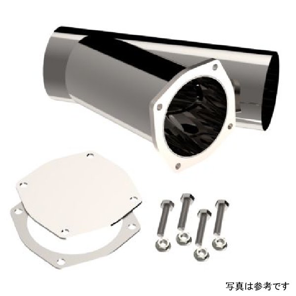 【USA在庫あり】 QTP 5in Weld-On QTEC エキゾースト Cutout Y-Pipe qtp10500 JP店
