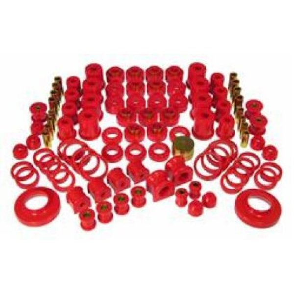 【USA在庫あり】 Prothane 97年-06年 ジープ TJ Total キット - レッド pro1-2006 JP店