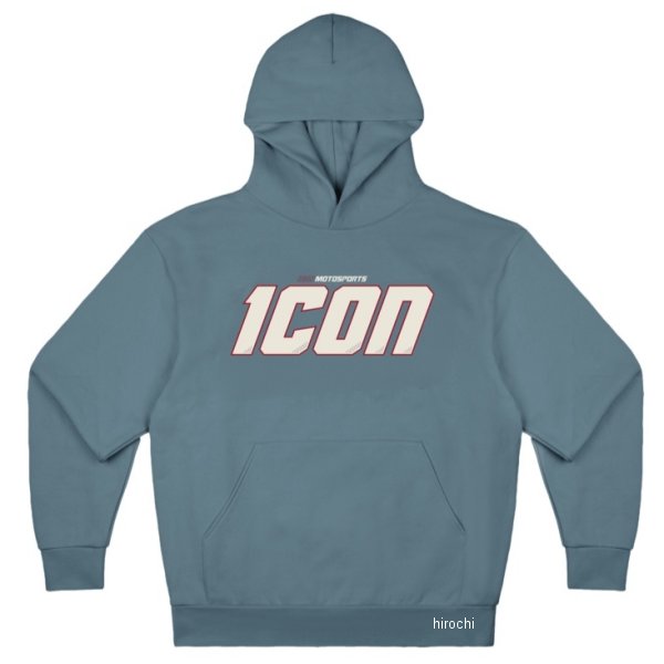 アイコン ICON 春夏モデル フーディー RIZZ RIZZ 青 Sサイズ 3050-7044 JP店