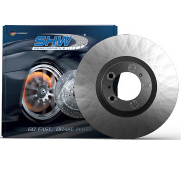 【USA在庫あり】 SHW 17-20 ポルシェ Panamera 4 w/Black Caliper w/o Ceramics Left Frt Smooth MB ブレーキローター (971615301) shwPFL39735 JP店