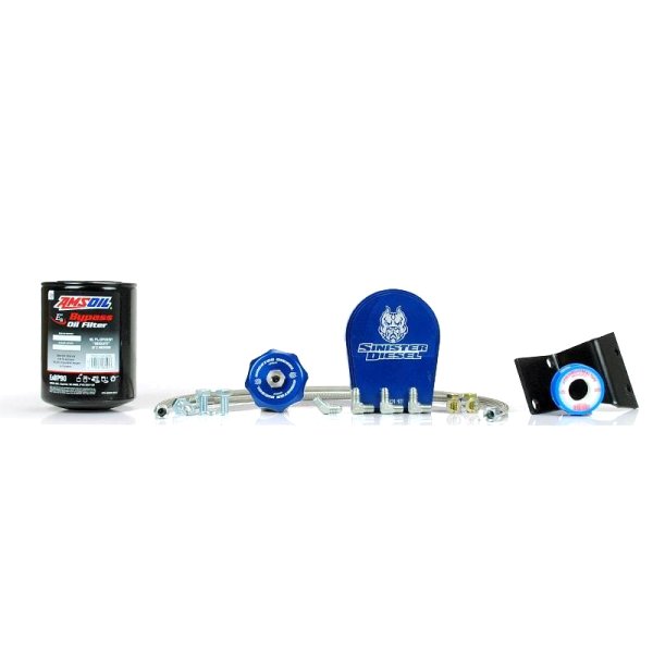 【USA在庫あり】 Sinister Diesel 13年-20年 Ram 2500/3500 6.7L Cummins Bypass Oil フィルター System sinSD-EOF-6.7C-13 JP店