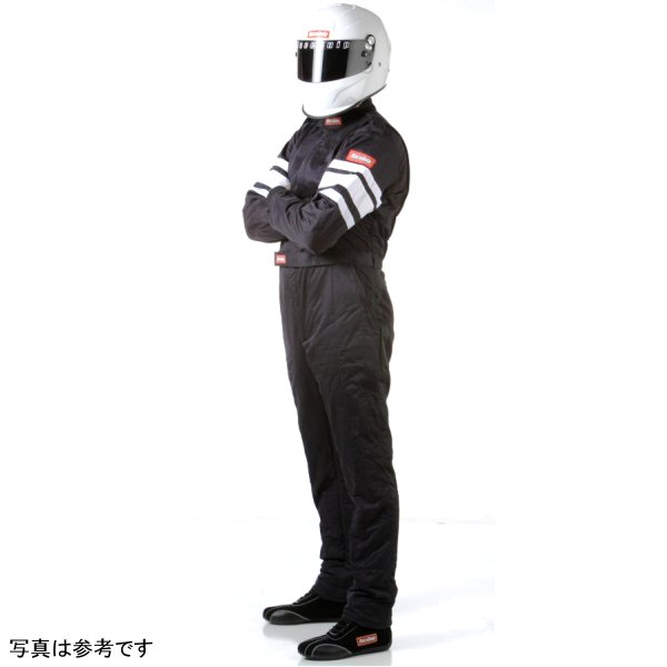 【USA在庫あり】 RaceQuip ブラック SFI-5 Suit - 2XL rqp120007 JP店
