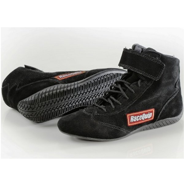 【USA在庫あり】 RaceQuip ブラック SFI Race Shoe 10.0 rqp30300100 JP店