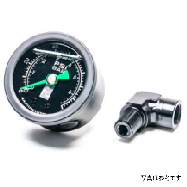 【USA在庫あり】 Radium Engineering 0-100 PSI フューエル Pressure ゲージ With 90 Degree アダプター rad20-0407 JP店